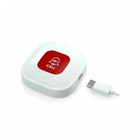 Smart SOS Noodknop | WiFi | Binnen gebruik | USB-oplaadbaar | Lange batterijduur