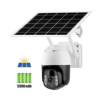 PTZ Beveiligingscamera | 3MP | Zonnepaneel | Starlight Nachtzicht | Tuya App