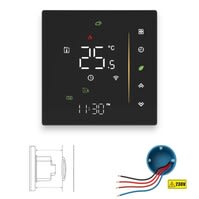 Wifi Inbouw Thermostaat | Touchscreen | App en Spraak | Energiezuinig ontwerp | Alle C.V. Installatie Wifi Inbouw Thermostaat | Touchscreen | App en Spraak | Energiezuinig ontwerp | Alle C.V. Installatie