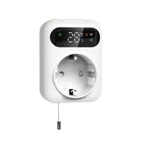 Smart WiFi Stekker Thermostaat | Met Randaarde | Voor Verwarming & Airco | Max 10A | Programmeerbaar | Tuya App | Google Home en Alexa Smart WiFi Stekker Thermostaat | Met Randaarde | Voor Verwarming & Airco | Max 10A | Programmeerbaar | Tuya App | Google Home en Alexa