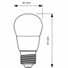 HLW LED Philips CorePro Lustre P45 LED E27 4W 2700K | 25W replacement HLW LED Philips CorePro Lustre P45 LED E27 4W 2700K | 25W replacement