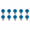 10x LED Lamp E27 Kozolux Romba Blauw 1W Lichtbronnen 10x LED Lamp E27 Kozolux Romba Blauw 1W Lichtbronnen
