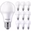 PHILIPS CorePro LEDbulb E27 Peer Mat 10 Pack 10W 3000K Lichtbronnen PHILIPS CorePro LEDbulb E27 Peer Mat 10 Pack 10W 3000K Lichtbronnen
