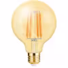 Tien dimbare E27 LED lampen G95 globe filament 6W warm wit 2200K met 540 lumen lichtopbrengst Tien dimbare E27 LED lampen G95 globe filament 6W warm wit 2200K met 540 lumen lichtopbrengst