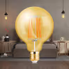 HLW LED 10x LED Bulb E27 Globe Filament Brinton 6W G95 2200K Dimmable HLW LED 10x LED Bulb E27 Globe Filament Brinton 6W G95 2200K Dimmable