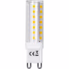 Tien warm witte G9 LED lampen 4.8W 470 lumen 3000K energiezuinig verpakt Tien warm witte G9 LED lampen 4.8W 470 lumen 3000K energiezuinig verpakt