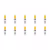 LED Lamp 10 Pack - Aigi - G9 Fitting - 2.2W - Warm Wit 3000K | Vervang Lichtbronnen LED Lamp 10 Pack - Aigi - G9 Fitting - 2.2W - Warm Wit 3000K | Vervang Lichtbronnen