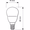 Philips PHILIPS - LED Bulb E14 - Warm White 2700K - Replaces 40W - 5.5W Philips PHILIPS - LED Bulb E14 - Warm White 2700K - Replaces 40W - 5.5W