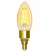 LED Lamp E14 Filament Amber - Aigi Delano 4.5W Lichtbronnen LED Lamp E14 Filament Amber - Aigi Delano 4.5W Lichtbronnen