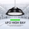 HLW LED LED UFO High Bay Premium 100W - Dimmable, Waterproof IP65 Warehouse Lighting, Cool White 6000K HLW LED LED UFO High Bay Premium 100W - Dimmable, Waterproof IP65 Warehouse Lighting, Cool White 6000K