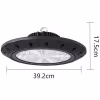 HLW LED LED UFO High Bay 200W - Waterdichte Magazijnverlichting met MEAN WELL Driver, Neutraal Wit 4000K HLW LED LED UFO High Bay 200W - Waterdichte Magazijnverlichting met MEAN WELL Driver, Neutraal Wit 4000K