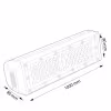HLW LED LED High Bay 200W - Rechthoekige, Waterdichte Magazijnverlichting IP65 HLW LED LED High Bay 200W - Rechthoekige, Waterdichte Magazijnverlichting IP65