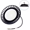 Ronde zwarte LED UFO high bay lamp 100W met 9000 lumen en koel wit licht 6500K waterdichte IP65 Ronde zwarte LED UFO high bay lamp 100W met 9000 lumen en koel wit licht 6500K waterdichte IP65