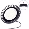 Ronde zwarte LED UFO high bay lamp 150W met 13500 lumen en koel wit licht 6500K IP65 waterdicht Ronde zwarte LED UFO high bay lamp 150W met 13500 lumen en koel wit licht 6500K IP65 waterdicht