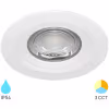ronde waterdichte LED inbouwspot 7W met koud wit licht 6500K en 630 lumen lichtopbrengst ronde waterdichte LED inbouwspot 7W met koud wit licht 6500K en 630 lumen lichtopbrengst
