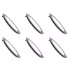 LED Downlight Slim 6 Pack - Inbouw LED Lamp 3W Mat Zwart Binnenverlichting LED Downlight Slim 6 Pack - Inbouw LED Lamp 3W Mat Zwart Binnenverlichting