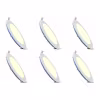 LED Downlight Slim 6 Pack 12W Warm Wit 2700K Inbouw Rond Binnenverlichting LED Downlight Slim 6 Pack 12W Warm Wit 2700K Inbouw Rond Binnenverlichting