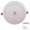 HLW LED Inbouw LED Downlight Slim 22W Met PIR Sensor - Warm Wit 2700K, Rond, Mat Wit HLW LED Inbouw LED Downlight Slim 22W Met PIR Sensor - Warm Wit 2700K, Rond, Mat Wit