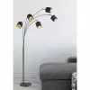 HLW LED LED Floor Lamp Trion Torry - Matte Black & Gold Floor Lamp - 5-light - 28W LED HLW LED LED Floor Lamp Trion Torry - Matte Black & Gold Floor Lamp - 5-light - 28W LED