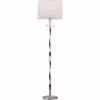 slanke LED vloerlamp in mat nikkel met warm wit licht 2700K-3000K en 14W vermogen slanke LED vloerlamp in mat nikkel met warm wit licht 2700K-3000K en 14W vermogen