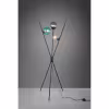 HLW LED LED Vloerlamp Trion Lancia - Ronde 3-lichts vloerlamp met E14 fitting HLW LED LED Vloerlamp Trion Lancia - Ronde 3-lichts vloerlamp met E14 fitting