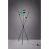HLW LED LED Vloerlamp Trion Lancia - Ronde 3-lichts vloerlamp met E14 fitting HLW LED LED Vloerlamp Trion Lancia - Ronde 3-lichts vloerlamp met E14 fitting