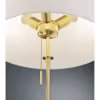 HLW LED LED Vloerlamp Trion Dyon - Mat Gouden Vloerlamp met 3 E27 Fittingen HLW LED LED Vloerlamp Trion Dyon - Mat Gouden Vloerlamp met 3 E27 Fittingen