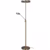 HLW LED LED Vloerlamp Dimbaar 5W - Bronzen Vloerlamp met Aanpasbare Kleur HLW LED LED Vloerlamp Dimbaar 5W - Bronzen Vloerlamp met Aanpasbare Kleur