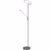 HLW LED Stylish Dimmable LED Floor Lamp 5W with Matte Nickel and Adjustable Color HLW LED Stylish Dimmable LED Floor Lamp 5W with Matte Nickel and Adjustable Color