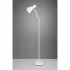 HLW LED LED Vloerlamp Trion Ewomi - Witte Vloerlamp met E27 Fitting en Voetschakelaar