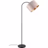 LED Vloerlamp Trion Julina - Verstelbaar & Beige Textiel Verlichting per ruimte