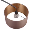 HLW LED LED Vloerlamp Trion Yavas - Metalen Vloerlamp Taupe met Voetschakelaar en E27 Fitting HLW LED LED Vloerlamp Trion Yavas - Metalen Vloerlamp Taupe met Voetschakelaar en E27 Fitting