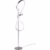HLW LED LED Floor Lamp 27W - Dimmable, Metal, Natural White 4000K - Gloss Chrome HLW LED LED Floor Lamp 27W - Dimmable, Metal, Natural White 4000K - Gloss Chrome