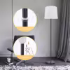 HLW LED LED Floor Lamp Aigi Rosa - Black & White Aluminum Floor Lamp with E27 Socket HLW LED LED Floor Lamp Aigi Rosa - Black & White Aluminum Floor Lamp with E27 Socket