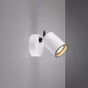 HLW LED LED Wall Spotlight Trion Pirlo - Matte White - Aluminum - GU10 Fitting - 1-light LED Spotlight HLW LED LED Wall Spotlight Trion Pirlo - Matte White - Aluminum - GU10 Fitting - 1-light LED Spotlight