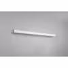 HLW LED LED Wandlamp 12W Warm Wit 3000K - Spatwaterdicht IP44, Verstelbare Beam Angle, Mat Chroom