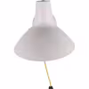 Grijze moderne LED wandlamp van metaal met E27 fitting en maximaal 10W vermogen IP20 bescherming Grijze moderne LED wandlamp van metaal met E27 fitting en maximaal 10W vermogen IP20 bescherming