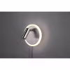 HLW LED LED Wandlamp Trion Jodan - 7W LED, Warm Wit 2700K–3000K, Mat Nikkel HLW LED LED Wandlamp Trion Jodan - 7W LED, Warm Wit 2700K–3000K, Mat Nikkel