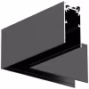 Hoekstuk Zwart voor 48V Magnetische Track Rails - Opbouwmontage Binnenverlichting Hoekstuk Zwart voor 48V Magnetische Track Rails - Opbouwmontage Binnenverlichting