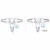 HLW LED Spanningsrail Doorverbinder Mat Titaan - T Connector 2 Fase voor LED Lamp HLW LED Spanningsrail Doorverbinder Mat Titaan - T Connector 2 Fase voor LED Lamp