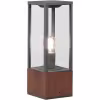 LED Tuinverlichting - Staande Buitenlamp - Trion Garinola - E27 Fitting - Rechthoek - Houtkleur - Natuur Hout | Buitenverlichting LED Tuinverlichting - Staande Buitenlamp - Trion Garinola - E27 Fitting - Rechthoek - Houtkleur - Natuur Hout | Buitenverlichting
