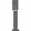 HLW LED LED Tuinverlichting - Staande Buitenlamp - Trion Avirma - 7W - Warm Wit 3000K - Rechthoek - Mat Antraciet - Aluminium - 50cm HLW LED LED Tuinverlichting - Staande Buitenlamp - Trion Avirma - 7W - Warm Wit 3000K - Rechthoek - Mat Antraciet - Aluminium - 50cm