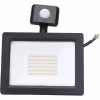 Mat zwarte LED bouwlamp 30W met sensor, 2700 lumen, 4000K, waterdicht IP65 voor buitengebruik Mat zwarte LED bouwlamp 30W met sensor, 2700 lumen, 4000K, waterdicht IP65 voor buitengebruik