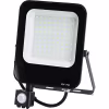 Mat zwarte LED bouwlamp 50W met bewegingssensor, 4700 lumen, 6500K, waterdicht IP65 Mat zwarte LED bouwlamp 50W met bewegingssensor, 4700 lumen, 6500K, waterdicht IP65