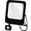Mat zwarte LED bouwlamp 100W met sensor, 8900 lumen, 4000K, waterdicht IP65 voor buitengebruik Mat zwarte LED bouwlamp 100W met sensor, 8900 lumen, 4000K, waterdicht IP65 voor buitengebruik