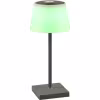 HLW LED LED Table Lamp with Rechargeable Batteries - Trion Sansy - 2.1W - RGBW - Splashproof IP44 - Dimmable - Square - Anthracite HLW LED LED Table Lamp with Rechargeable Batteries - Trion Sansy - 2.1W - RGBW - Splashproof IP44 - Dimmable - Square - Anthracite