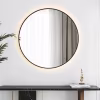 HLW LED LED Mirror 80cm | Matte Black | Dimmable, Heating & Touch HLW LED LED Mirror 80cm | Matte Black | Dimmable, Heating & Touch