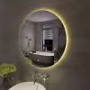 Xellanz LED Mirror 100cm | 20W | Matte Black | Dimmable & Touch | Round Xellanz LED Mirror 100cm | 20W | Matte Black | Dimmable & Touch | Round