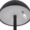 HLW LED LED Table Lamp - Trion Rado - 1.7W - Warm White 3000K - Rechargeable Batteries - Matte Black - Plastic HLW LED LED Table Lamp - Trion Rado - 1.7W - Warm White 3000K - Rechargeable Batteries - Matte Black - Plastic