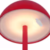 HLW LED LED Tafellamp - Trion Rado - 1.7W - Warm Wit 3000K - Oplaadbare batterijen - Rood - Kunststof HLW LED LED Tafellamp - Trion Rado - 1.7W - Warm Wit 3000K - Oplaadbare batterijen - Rood - Kunststof